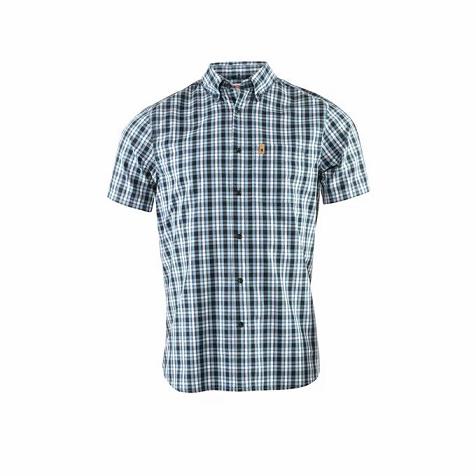 Fjallraven Övik Shirts Blue Singapore For Men (SG-533570)